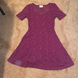 Lace flare dress Pins & Needles